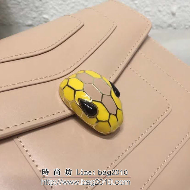 BVLGARI寶格麗 同步專櫃 最新款單層蛇頭包 鏈條單肩斜挎包 34559 FYD1364